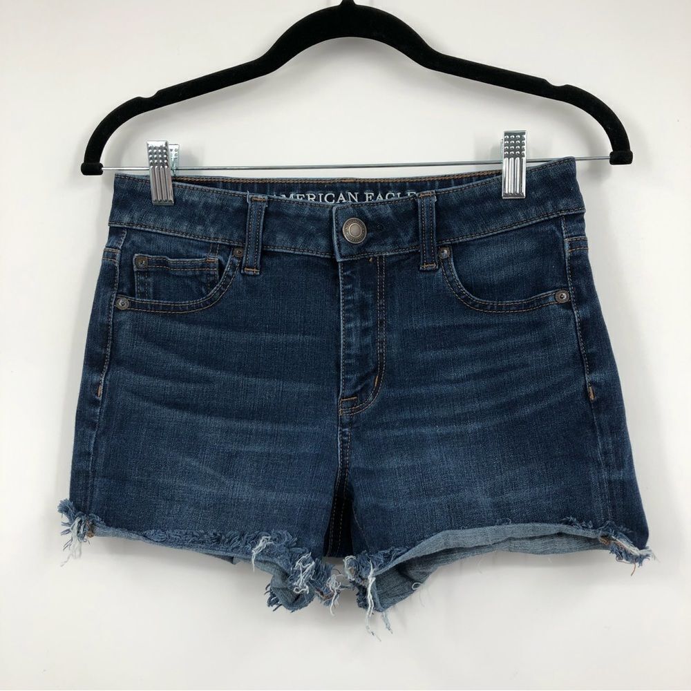 American Eagle Womens Hi Rise‎ Shortie Sz 4